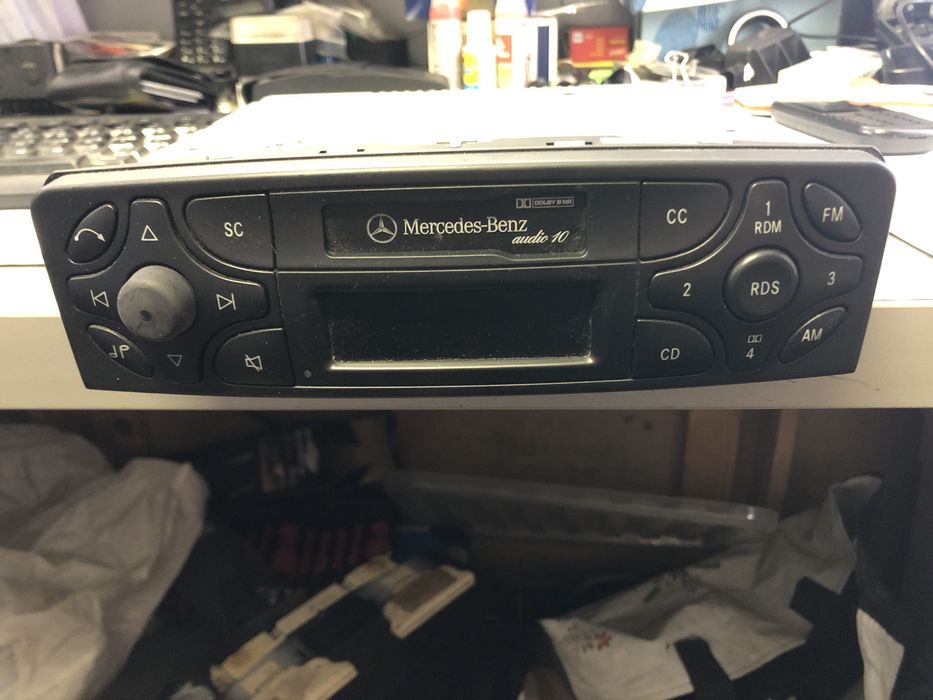 radio Mercedes Becker áudio 10, BE6021 com CD para W203