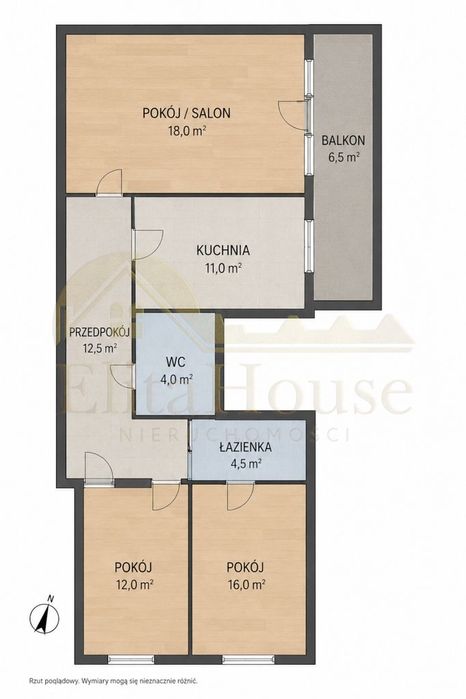3 pokoje | Balkon | Sikornik | 48 m² | 8 piętro | Gliwice