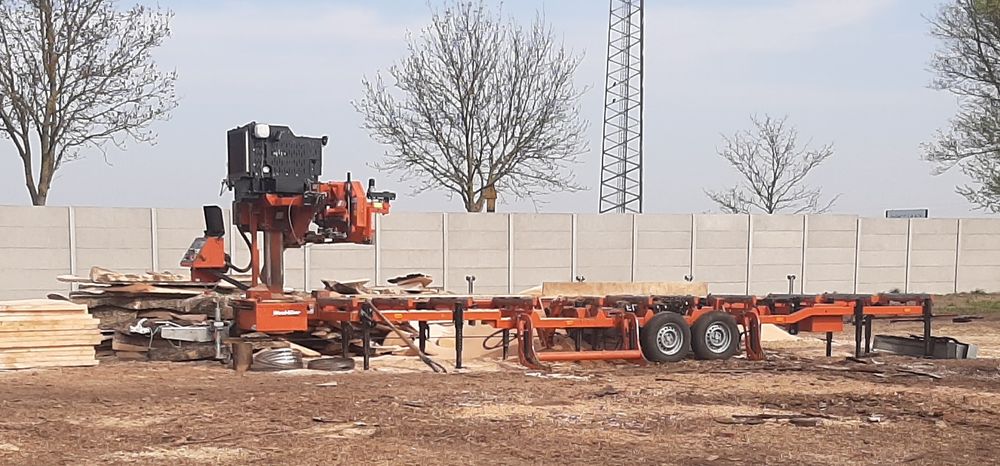 Trak mobilny spalinowy objazdowy
