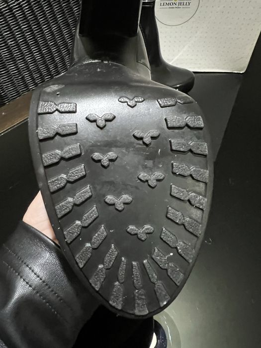 Lemon Jelly botas pretas 39 como novas