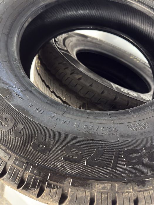 Літні шини 4шт R16 225/75CP 116 Continental VancoCamper 2023 9,8-10мм