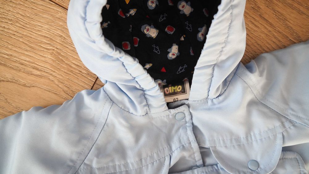 j.NOWY śpiworek do wózka DIMO , r 62, odpinany, kombinezon