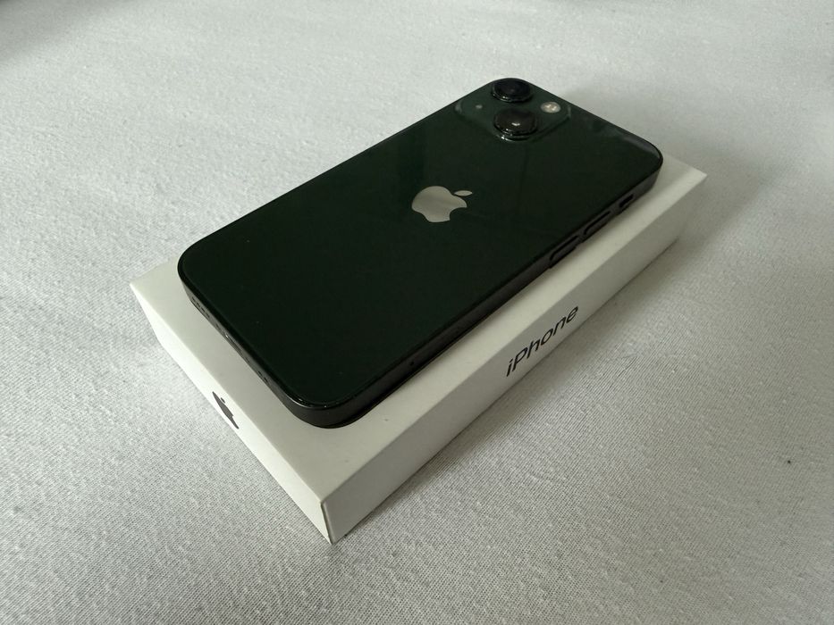 iPhone 13 mini 128GB Green kondycja baterii 86% w idealnym stanie