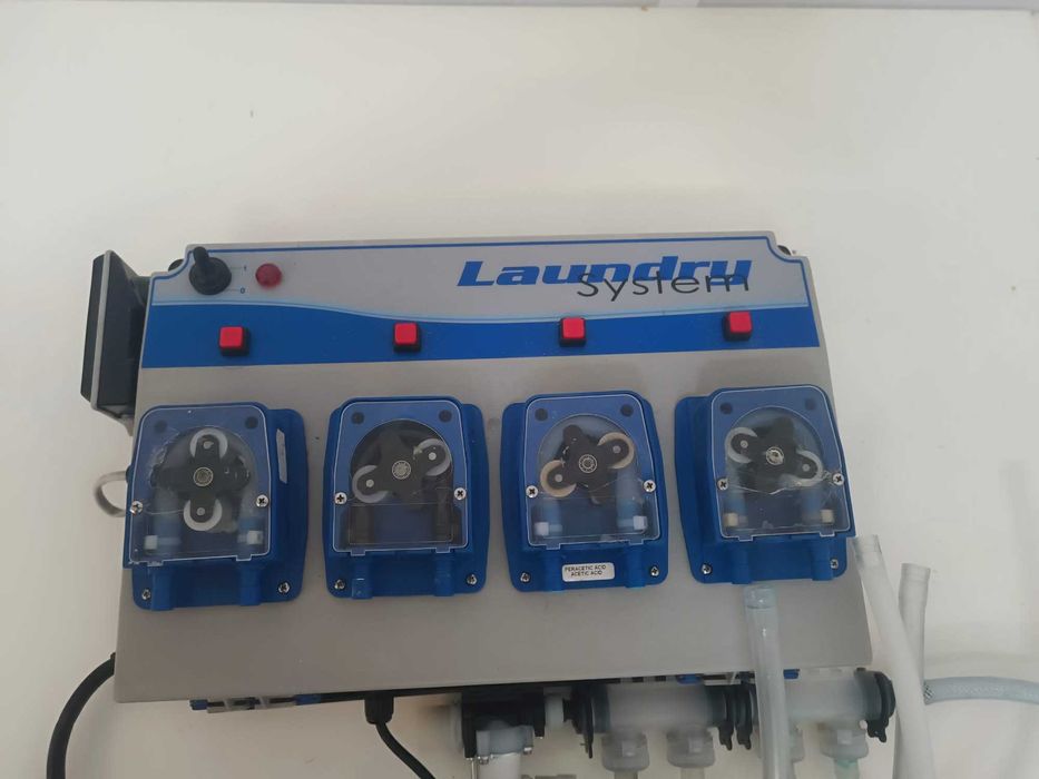 Kit doseador para lavandaria com 4 bombas