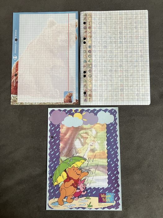 Karteczki do segregatora, Kubus Puchatek