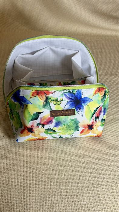 Kosmetyczka kuferek handmade