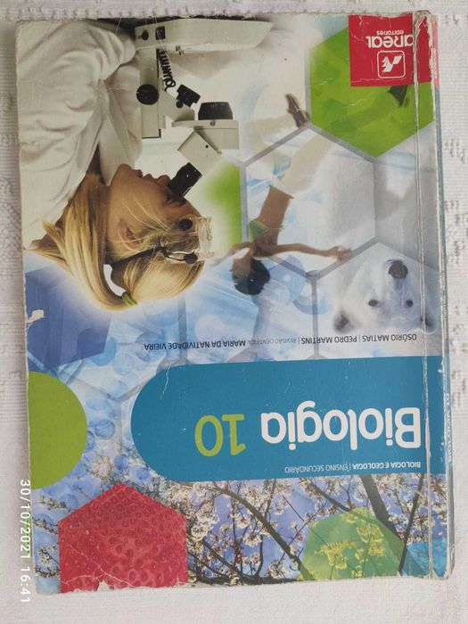 Livros de Geologia e Biologia 10º ano