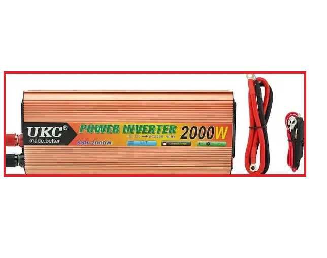 UKC 2000W KC-2000D Перетворювач струму AC/DC з LCD дисплеєм
