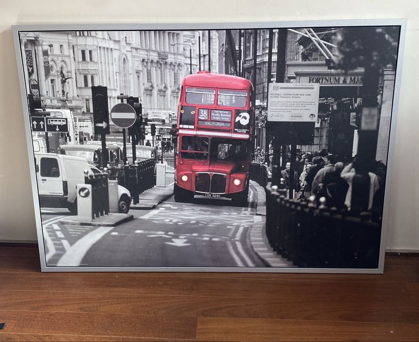 Quadros Londres e Paris como novos