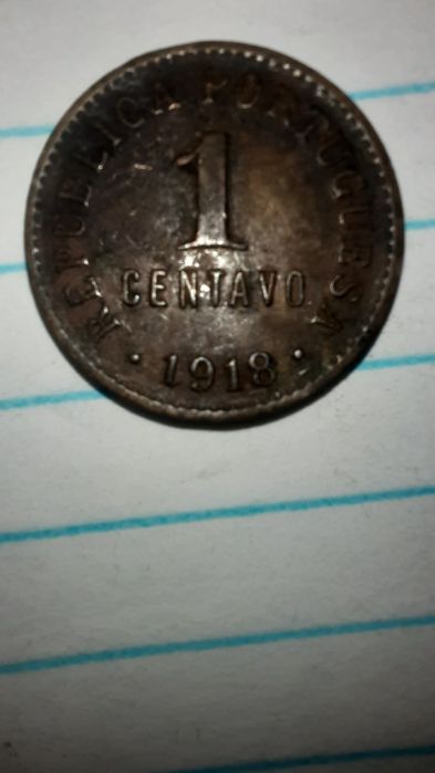 Moeda 1 centavo de 1918