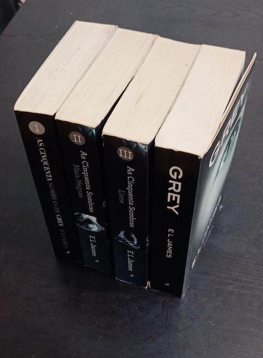 Coleção "As cinquenta sombras de Grey"