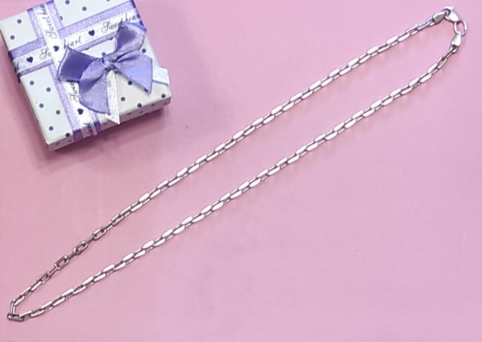 Цепочка серебро якорь 925 проба вес 18 гр.длина 51.5см