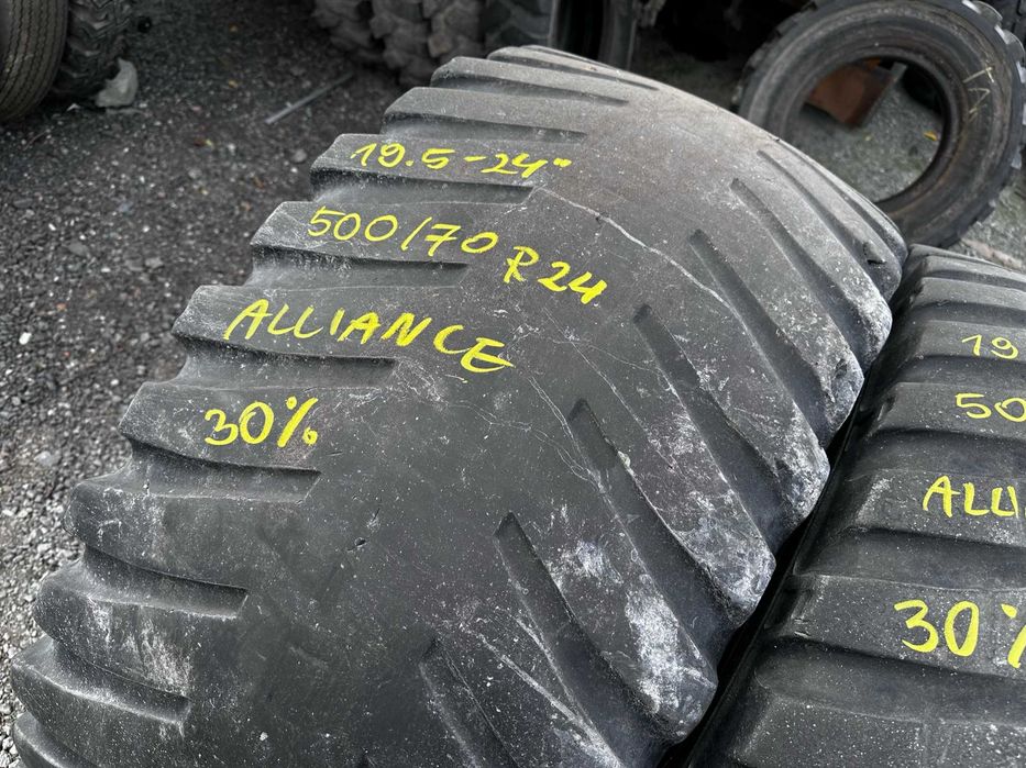 OPONA OPONY 500/70R24 500/70-24 19.5LR24 19.5R24 ALLIANCE (30%)
