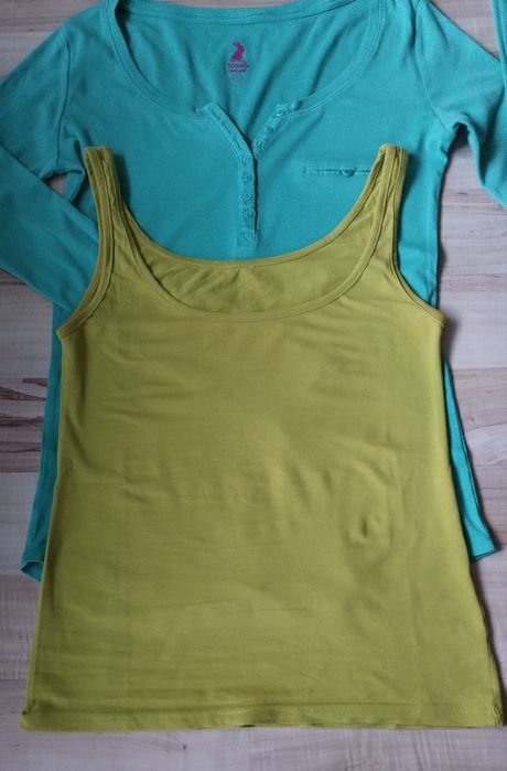 Bluzka koszulka top r. 36/38 zestaw okazja