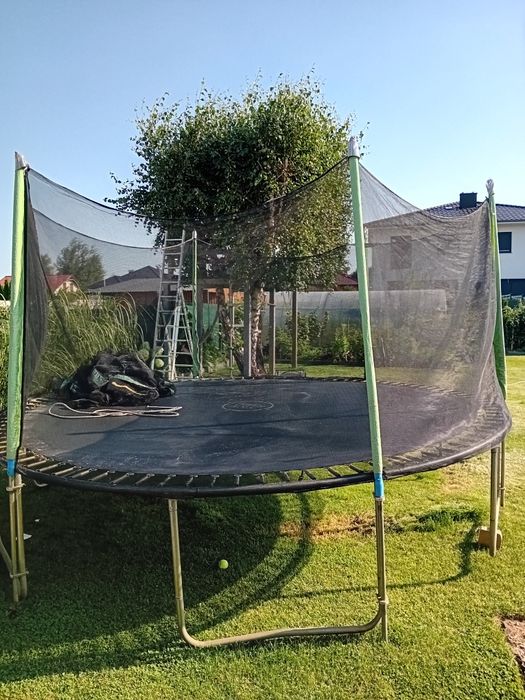Trampolina 420cm plus nowa siatka