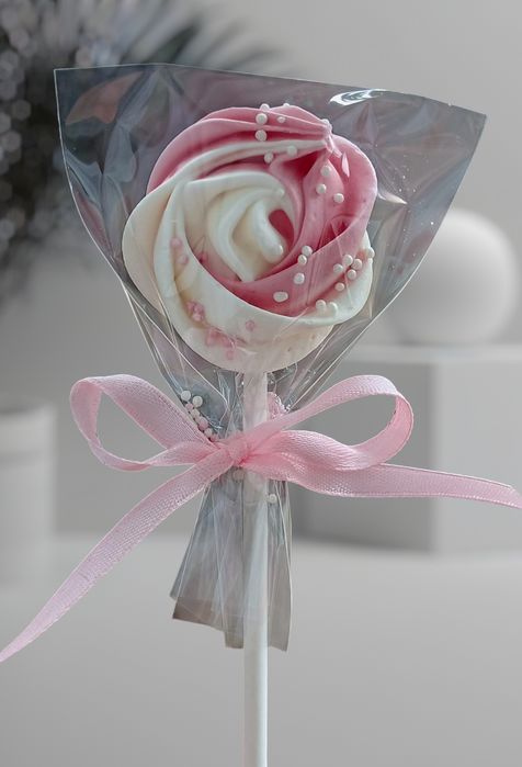 Lizaki bezowe komunia podziękowania urodziny  urodziny a