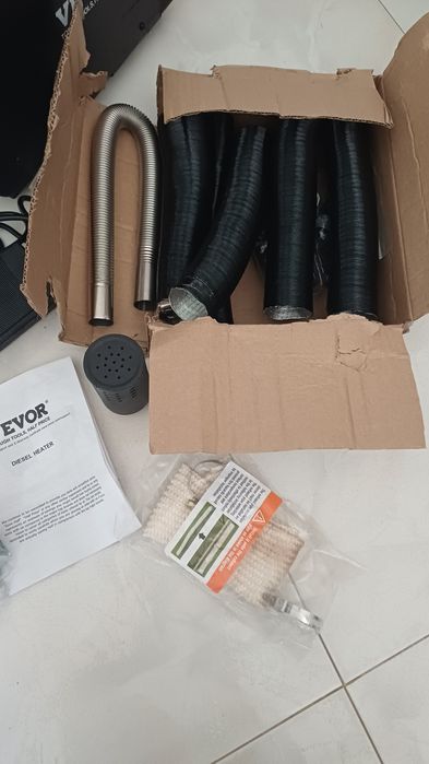 Aquecedor vevor a gasóleo