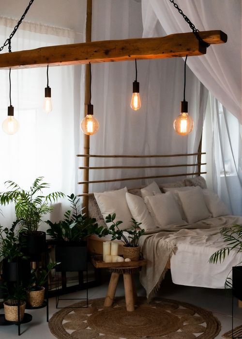 Rustykalna lampa Loft 1