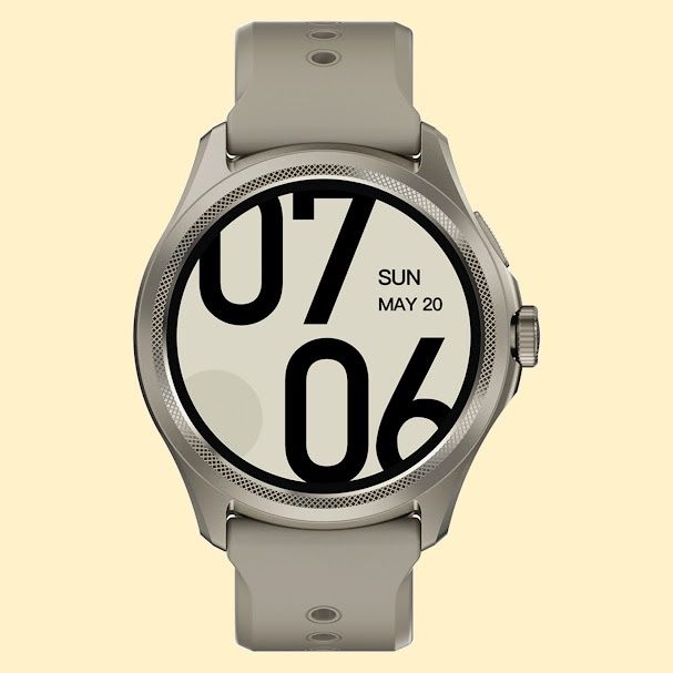 Смарт часы годинник Mobvoi TicWatch Pro 5 GPS Sandstone