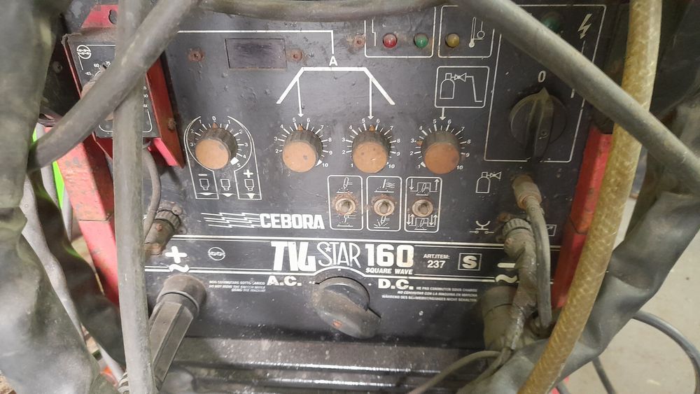 Máquina  soldar Alumínio