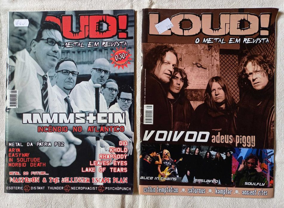 Revistas Loud! Rock e Metal