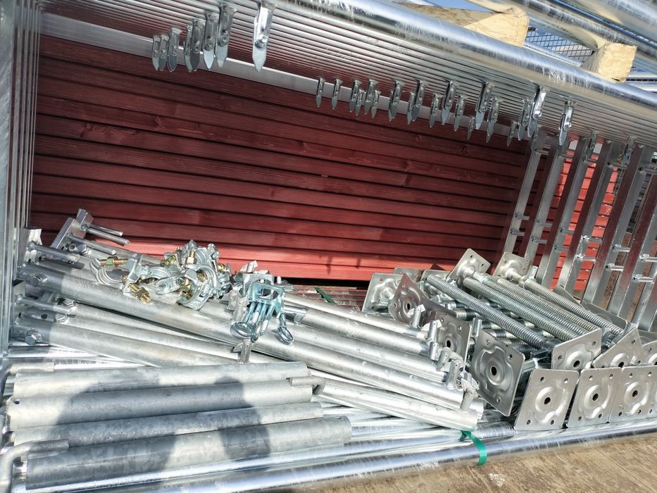 Rusztowanie ramowe 200m2 pletak platek plettac