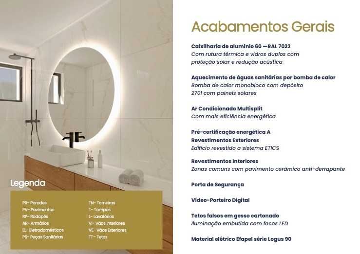 Apartamento Novo T2 - Senhora do Monte