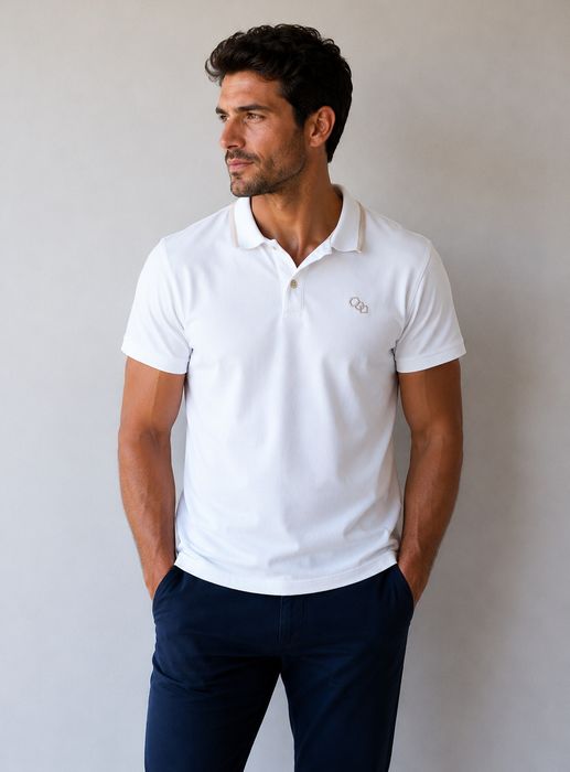 Koszulka polo t-shirt kołnierzyk 100 % bawełna XL 42 Sinsay
