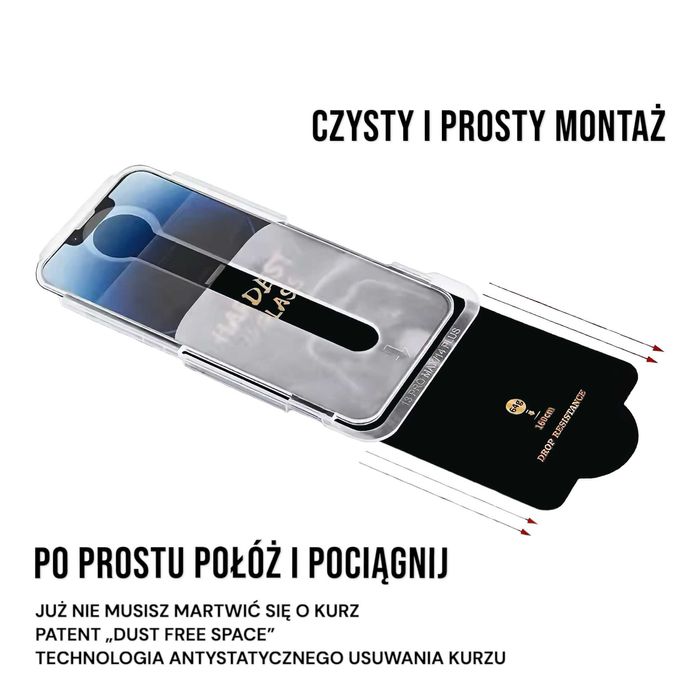 Szkło hartowane BRAVE BEAR CLEAR - iPhone 14 Pro Max - JAKOŚĆ PREMIUM