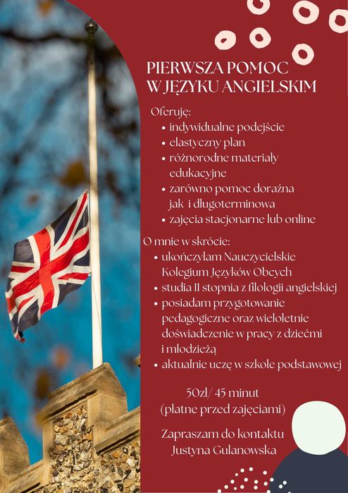 Pierwsza pomoc w języku angielskim