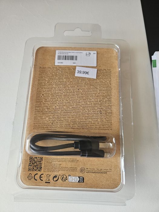 Powerbank 5000 MGw novo