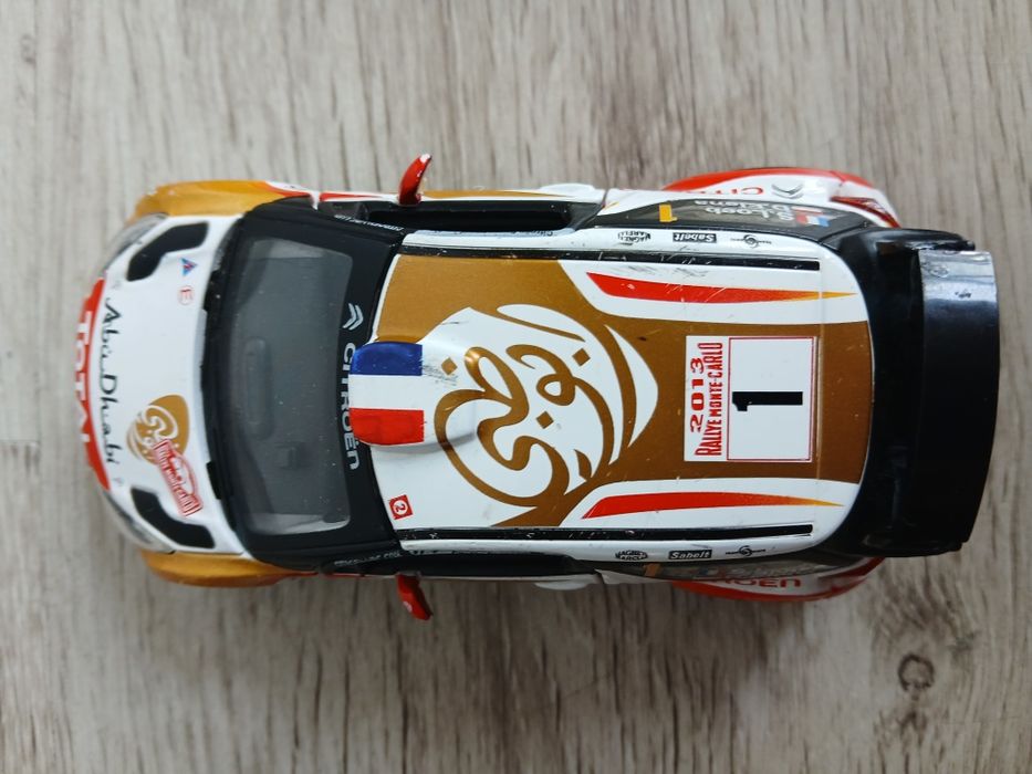 Citroen ds3 wrc bburago skala 1:32