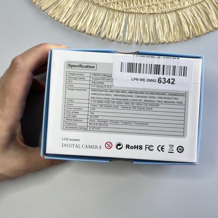 Цифрова камера 4К 50 МР