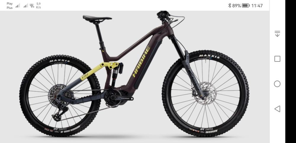 Rower ebike enduro Haibike Hybe 10.5 rozmiar S nowy nieużywany w pudle