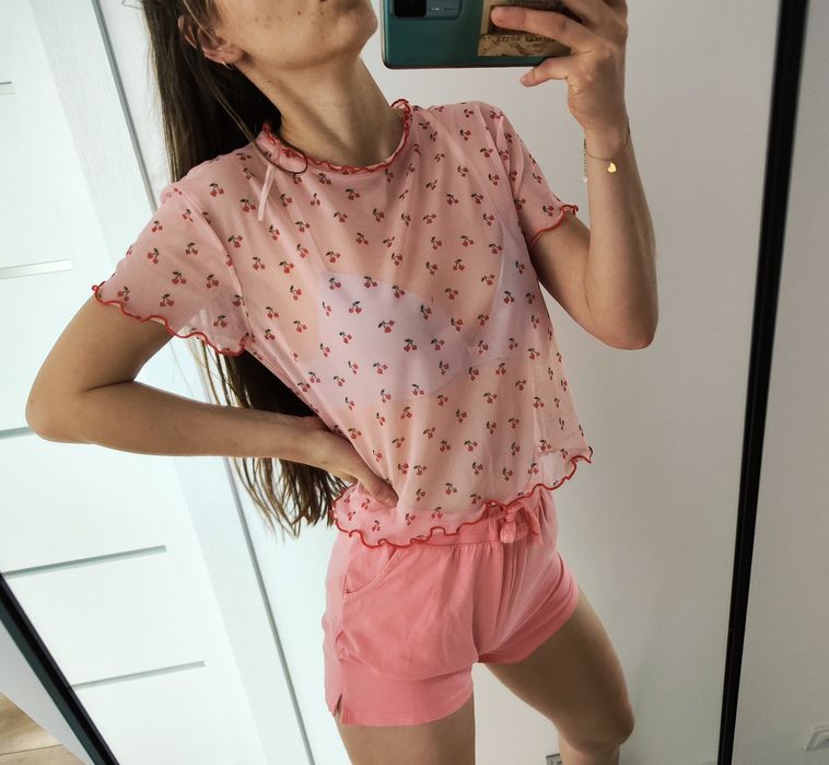 Bluzka mgiełka Bershka