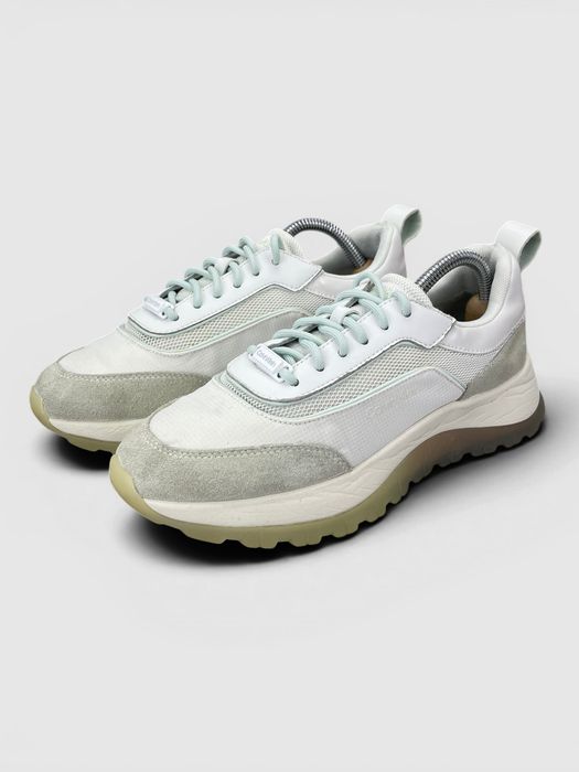 Buty Sportowe Calvin Klein Sneakers Szary Biały Rozmiar 38