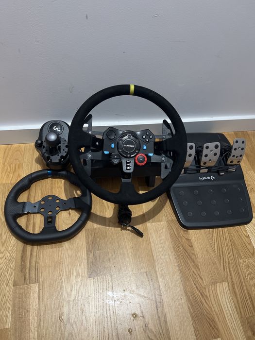 Custom Logitech G29 – zestaw do driftu, w bardzo dobrym stanie