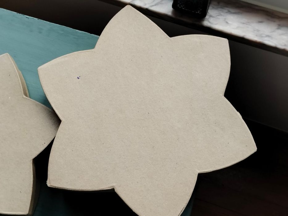 Caixas em estrela,3  peças originais