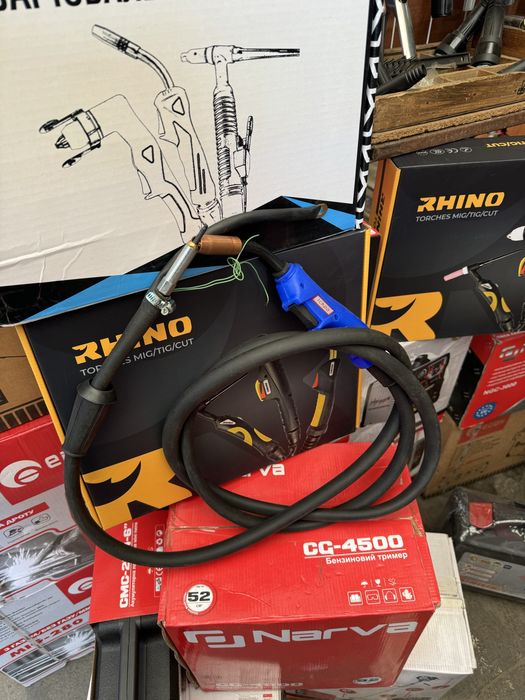 Сварочная горелка Rhino MB-15  сварочные рукава на все полуавтоматы