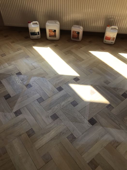 Шліфування, циклювання паркету, монтаж