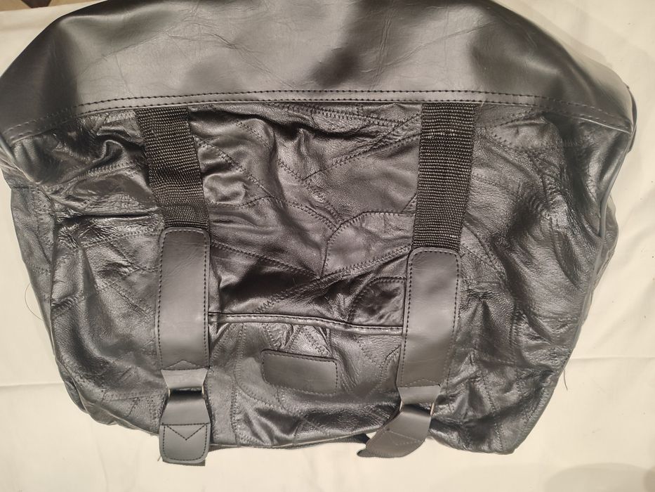 Skórzana torba, bagaż podręczny