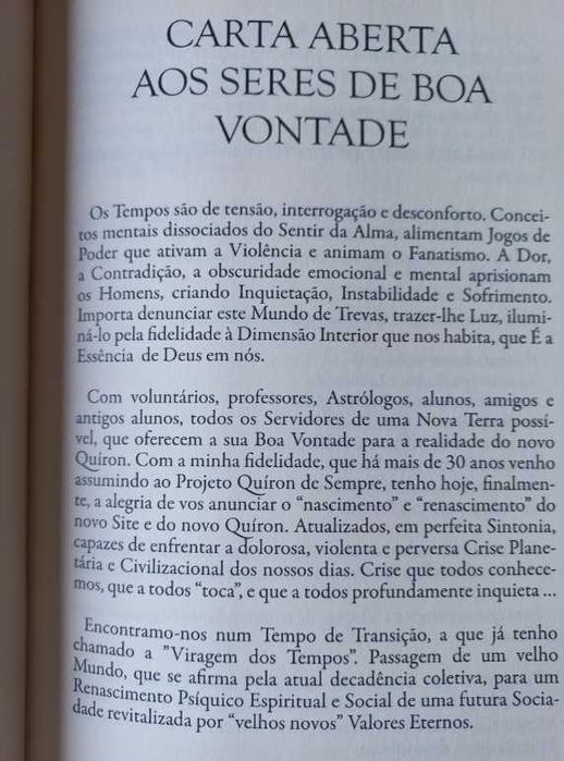 Astrologia, Aprofundamento, Capítulos, Recados e Reflexões - Maria Flávia de Monsaraz