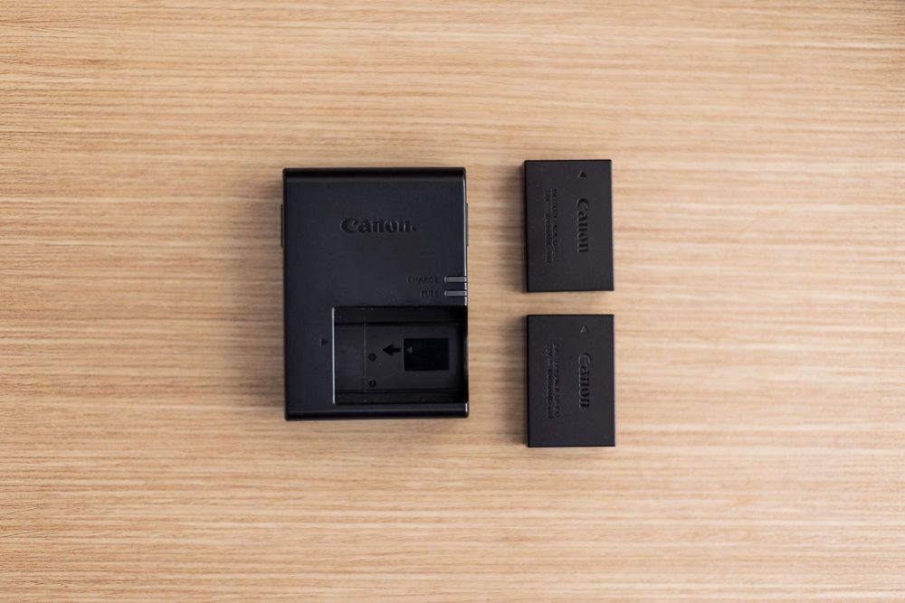 Canon Eos M5 lente 15-55 e adaptador para lentes EF