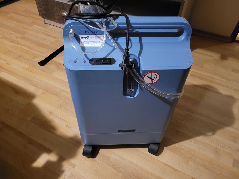 Koncentrator tlenu - Philips EverFlo na gwarancji