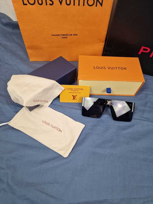okulary przeciwsłoneczne Louis Vuitton lv komplet unisex pudełko