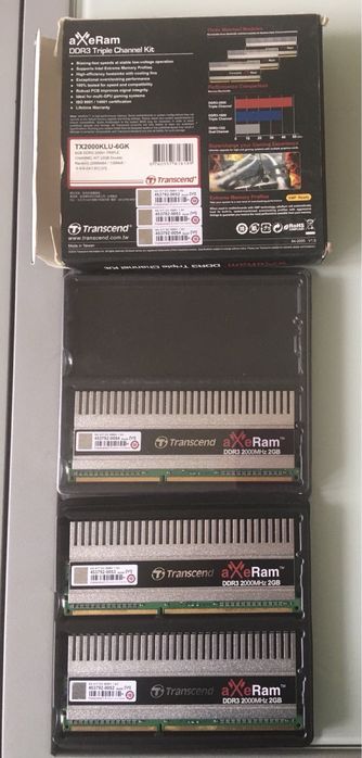 Оперативная память с радиатором 6Gb Transcend