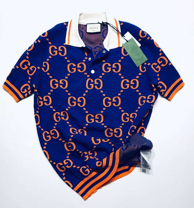 Polo sweterek męski Gucci Orange M/L