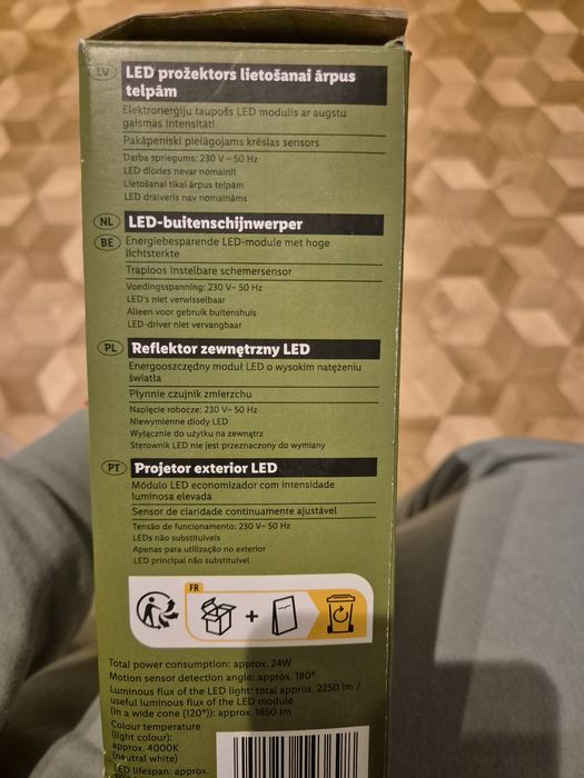 Lampa led zewnętrzna