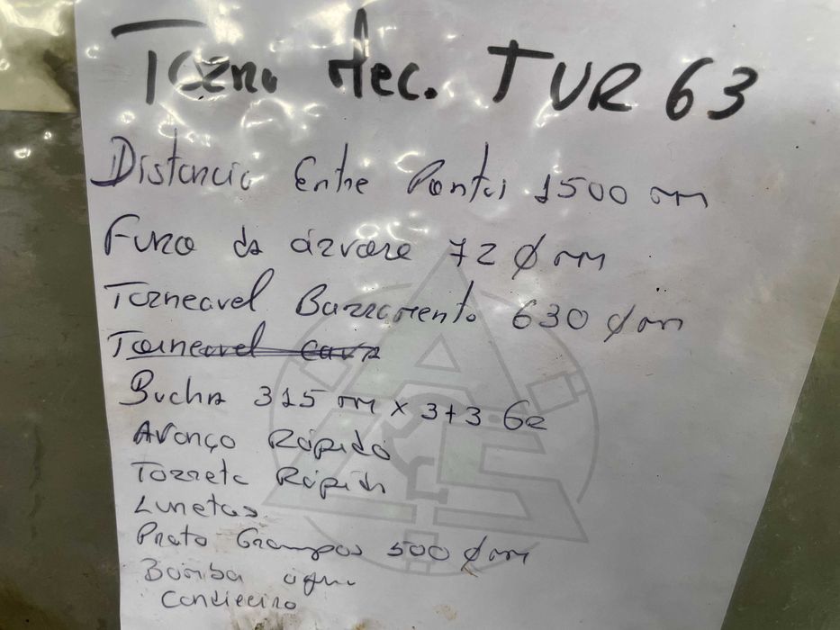 Torno mecanico TUR 63
