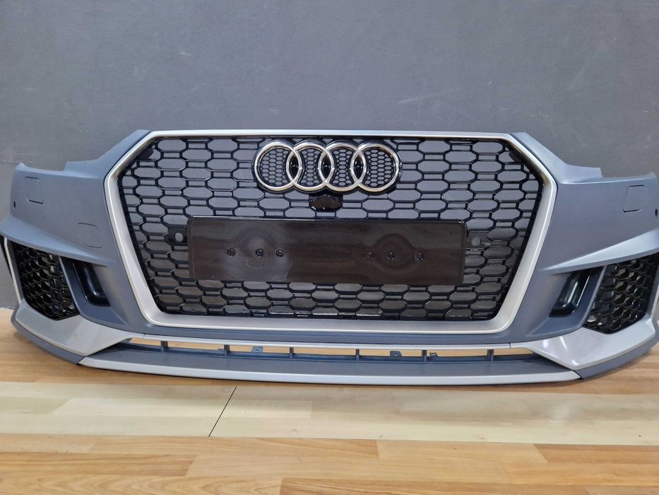 Передний бампер ауди а4 в9 AUDI A4 B9 2015-2019 год  RS4
